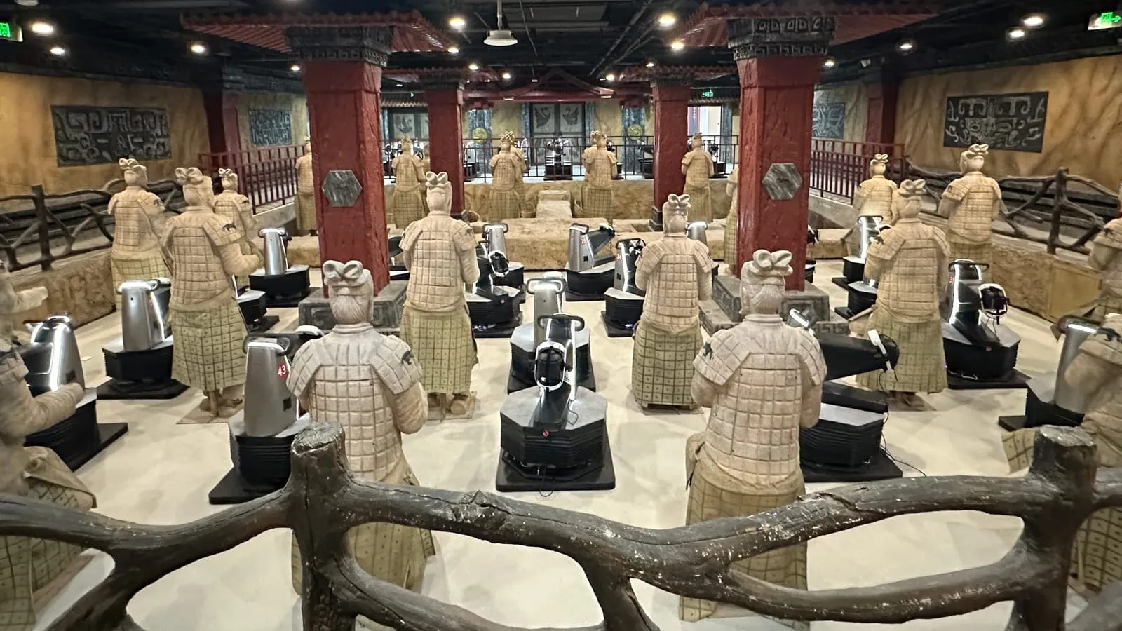 兵马俑数字光影体验馆案例现场