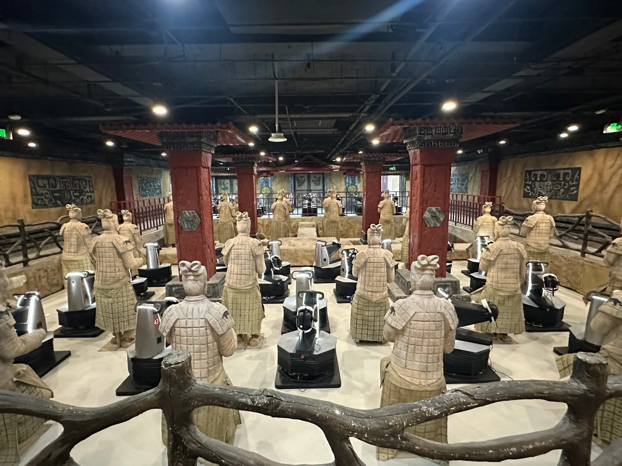 兵马俑数字光影体验馆案例现场