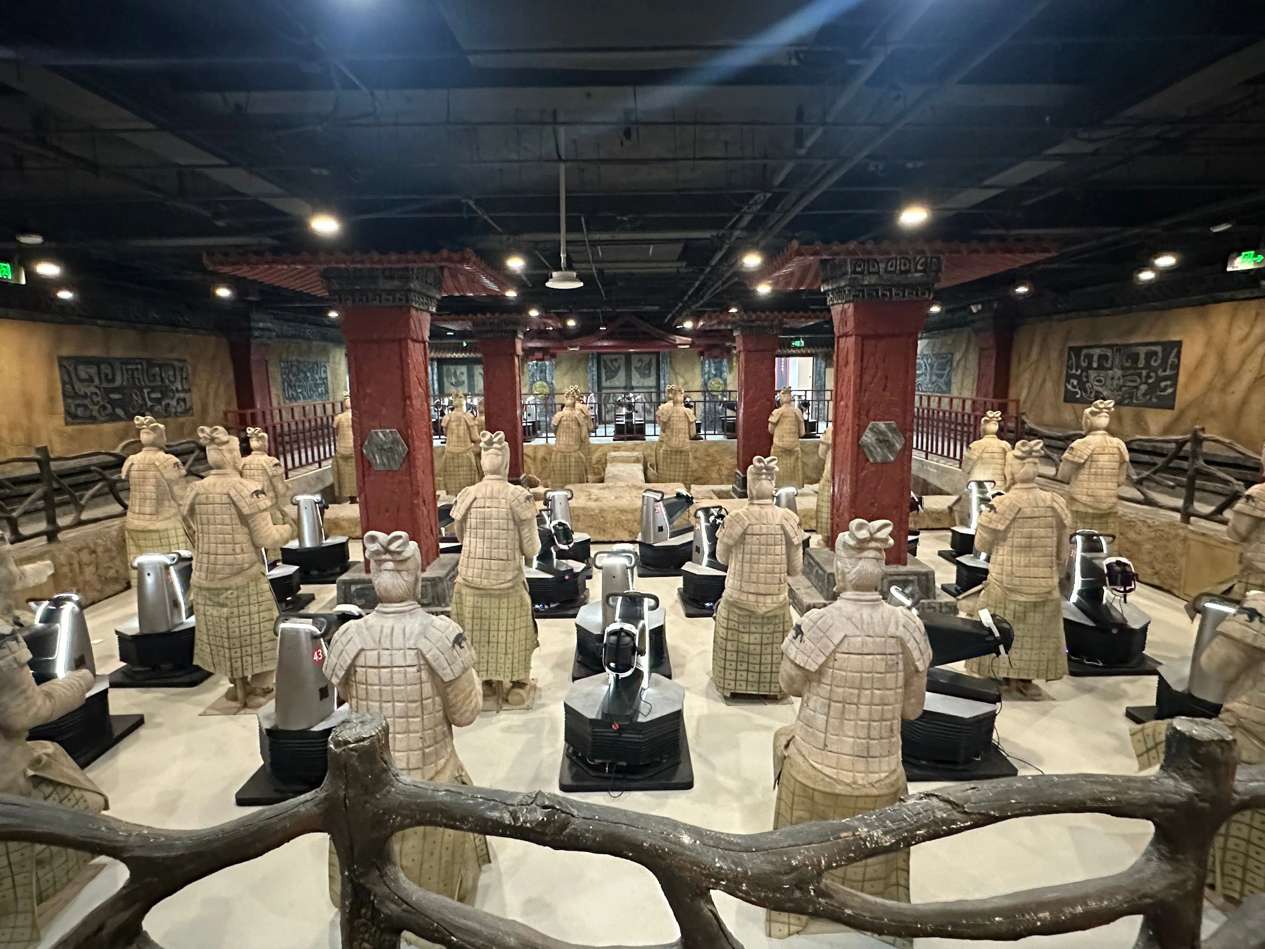 兵马俑数字光影 — VR 动感平台批量部署